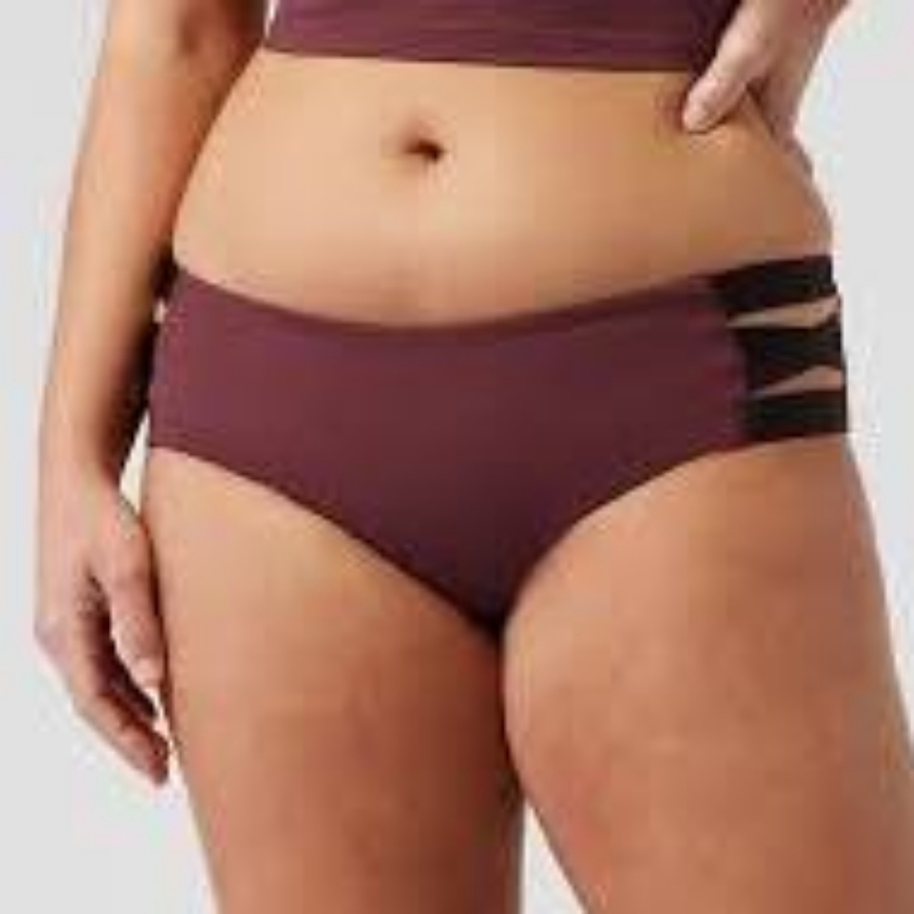 NWT Athleta Palm Swim Boyshort